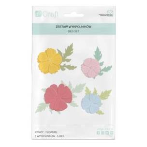 Opakowanie Wykrojniki - kwiaty 5szt