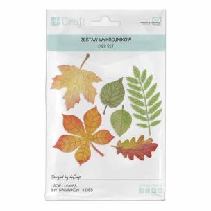 Opakowanie Wykrojniki - liście 6szt