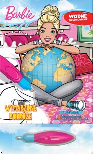 Okładka książki Wymarzone podróże. Barbie. Wodne kolorowanie