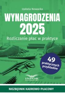 Okładka książki Wynagrodzenia 2025