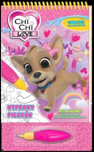 Okładka książki Wyprawy piesków. Chi Chi Love. Wodne kolorowanie