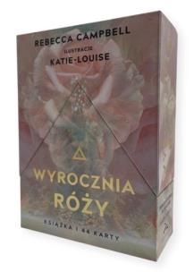 Wyrocznia róży (książka + karty). Autor: Campbell Rebecca. Multiszop.pl Okładka książki Wyrocznia róży (książka + karty)
