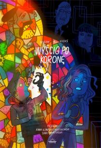 Wyścig po koronę. Autor: Deron R. Hicks. Multiszop.pl Okładka książki Wyścig po koronę