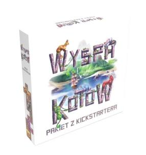 Wyspa kotów: Pakiet z Kickstartera. Wydawca: Lucky Duck Games Polska. Multiszop.pl Opakowanie Wyspa kotów: Pakiet z Kickstartera
