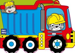 Okładka książki Wywrotka. Kolorowanka z wykrojnika