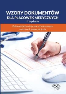 Opakowanie Wzory dokumentów dla placówek medycznych.
