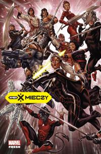 X-Men X mieczy T.1. Autor:   Praca zbiorowa. Multiszop.pl Okładka książki X-Men X mieczy T.1