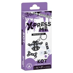 X-Press Me Brelok Diy Kot. Wydawca: ALEXANDER GRY. Multiszop.pl Opakowanie X-Press Me Brelok Diy Kot
