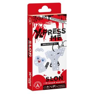 X-Press Me Brelok Diy Słoń. Wydawca: ALEXANDER GRY. Multiszop.pl Opakowanie X-Press Me Brelok Diy Słoń