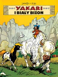 Yakari i biały bizon T.2. Autor: Job, DERIB, Maria Mosiewicz. Multiszop.pl Okładka książki Yakari i biały bizon T.2