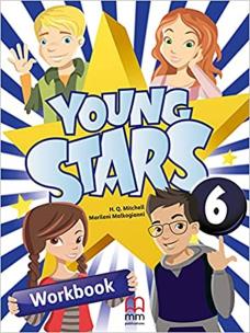 Okładka książki Young Stars 6 Workbook (Includes Cd-Rom)