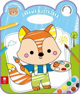 Okładka książki Zabawa bystrzaka lisek