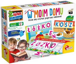 Zabawa i edukacja W moim domu. Wydawca: Lisciani. Multiszop.pl Opakowanie Zabawa i edukacja W moim domu