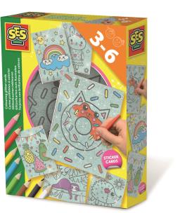 Opakowanie Zabawa kreatywna - kolorowanie naklejek