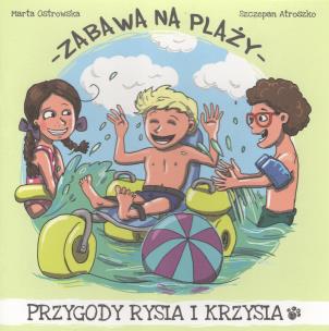 Okładka książki Zabawa na plaży