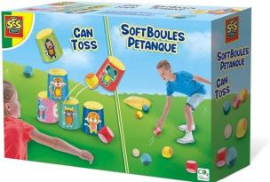 Zabawa w rzucanie miękkie piłeczki. Wydawca: SES. Multiszop.pl Opakowanie Zabawa w rzucanie miękkie piłeczki