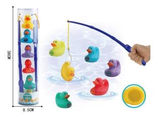 Opakowanie Zabawka do kąpieli dla malucha, łowienie kaczuszek