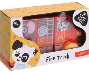 Zabawka drewniana - Fire Truck TREFL. Wydawca: Trefl. Multiszop.pl Opakowanie Zabawka drewniana - Fire Truck TREFL
