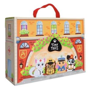 Zabawka drewniana - Magnetic box City TREFL. Wydawca: Trefl. Multiszop.pl Opakowanie Zabawka drewniana - Magnetic box City TREFL