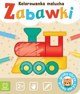 Okładka książki Zabawki. Kolorowanka malucha