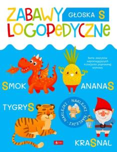 Okładka książki Zabawy logopedyczne. Zeszyt 3