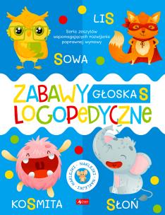 Okładka książki Zabawy logopedyczne. Zeszyt 3