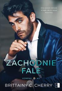 Zachodnie fale. Kompas. Tom 3. Autor: Cherry Brittainy C.. Multiszop.pl Okładka książki Zachodnie fale. Kompas. Tom 3