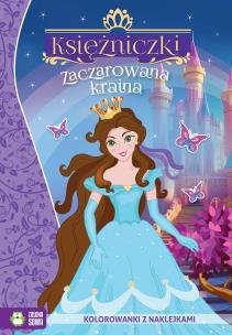 Okładka książki Zaczarowana kraina. Księżniczki