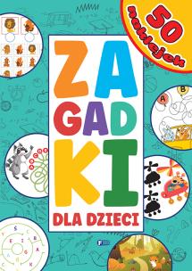Zagadki dla dzieci. Autor: Opracowanie zbiorowe. Multiszop.pl Okładka książki Zagadki dla dzieci