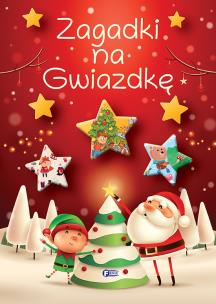 Zagadki na Gwiazdkę - uszkodzone. Autor:   Praca zbiorowa. Multiszop.pl Okładka książki Zagadki na Gwiazdkę - uszkodzone