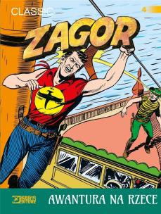 Zagor T.4. Awantura na rzece. Autor: Guido Nolitta, Gallieno Ferri. Multiszop.pl Okładka książki Zagor T.4. Awantura na rzece