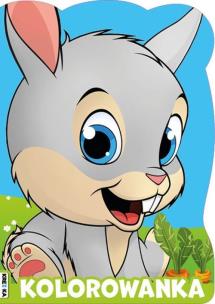 Okładka książki Zajączek. Zwierzątka z wykrojnikiem