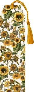 Opakowanie Zakładka 123 ze wstążką Słoneczniki