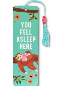 Zakładka do książki Tu zasnąłeś. Wydawca: Peter Pauper Press. Multiszop.pl Opakowanie Zakładka do książki Tu zasnąłeś