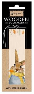 Opakowanie Zakładka drewniana Królik
