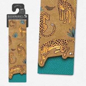 Opakowanie Zakładka Krafty magnetyczna - Gepardy