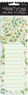 Opakowanie Zakładka magnetyczna notka Listki