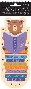 Opakowanie Zakładka magnetyczna owal Miś czyta