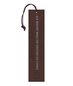 Opakowanie Zakładka skórzana - Bo góry mogą