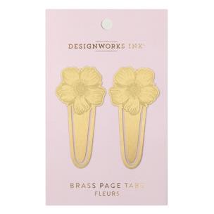 Opakowanie Zakładki do książek metalowe Fleurs 2szt