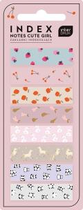 Opakowanie Zakładki indeksujące Cute Girl 200szt