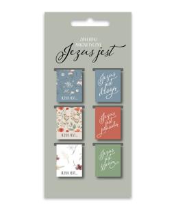 Opakowanie Zakładki magnetyczne - Jezus jest 6szt