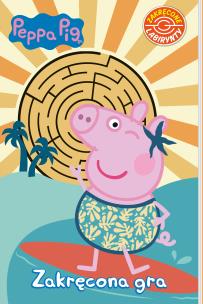 Okładka książki Zakręcona gra. Świnka Peppa. Zakręcone labirynty