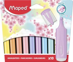 Opakowanie Zakreślacz Classic New pastel 10szt MAPED