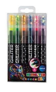 Opakowanie Zakreślacz Gwiazdki 6 kolorów