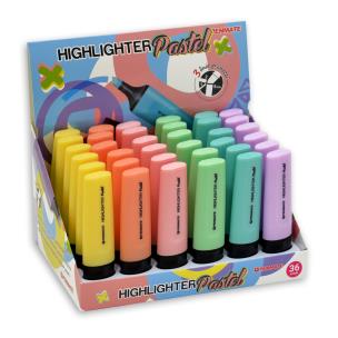 Opakowanie Zakreślacz pastelowy (36szt)