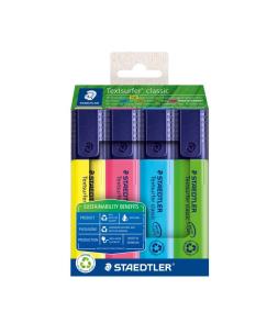 Opakowanie Zakreślacz Textsurfer Classic eco 4 kol. STAEDTLER