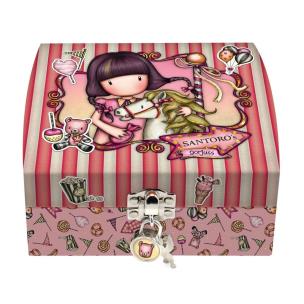 Zamykana Szkatułka Gorjuss Fairground Carousel. Wydawca: Santoro. Multiszop.pl Opakowanie Zamykana Szkatułka Gorjuss Fairground Carousel