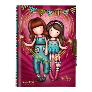 Opakowanie Zamykany Notes Gorjuss Fairground Fireworks