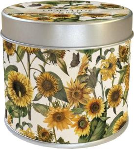 Opakowanie Zapachowa świeczka ozdobna słoneczniki cytryna